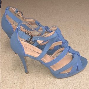 JustFab Evangeline. Color Blue. Size 10